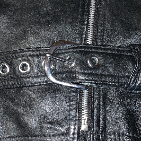 Rare Leather Biker Jacket…Vintage Leather soft like Butter! - Picture 3 of 16
